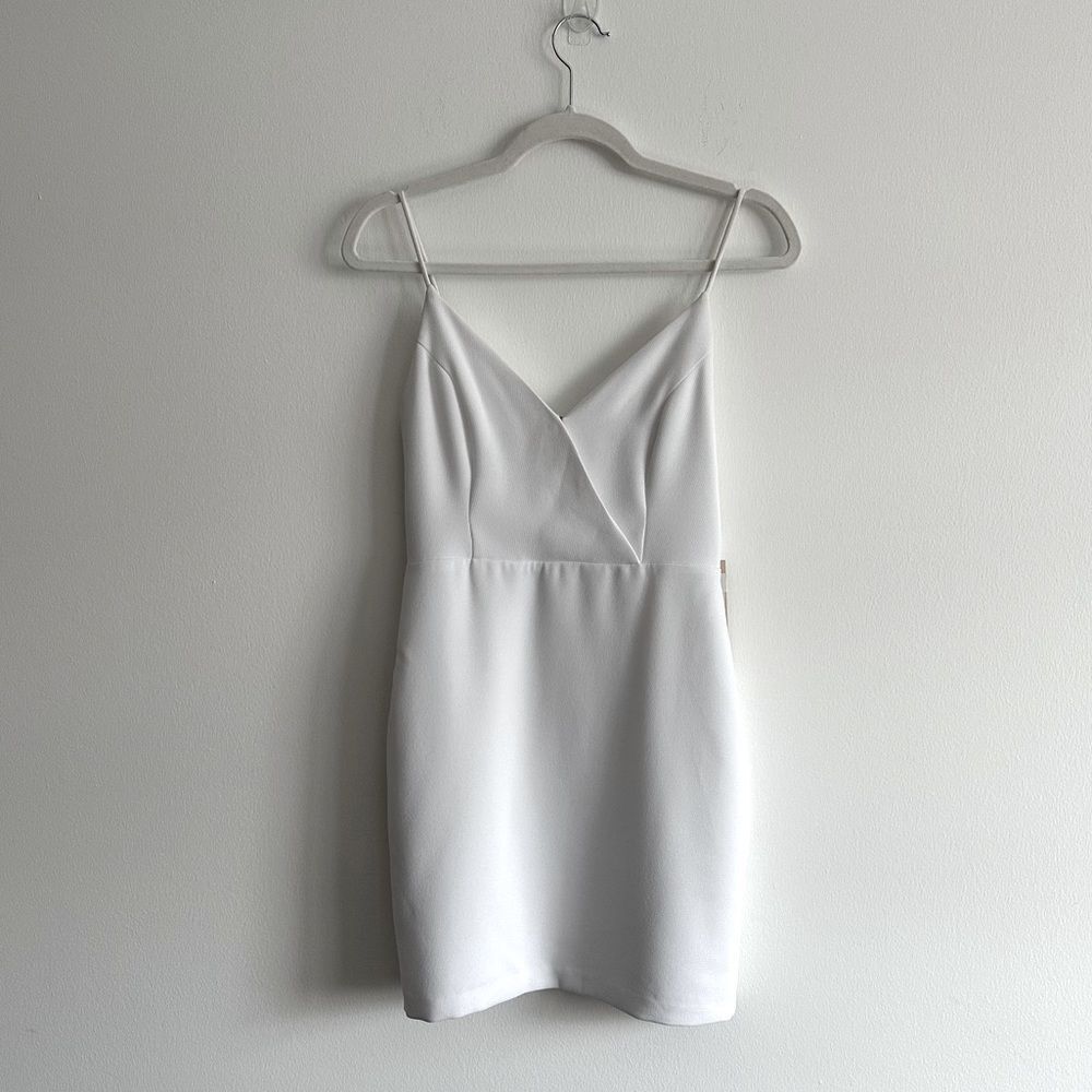 BCBGeneration - Strappy Mini White Cocktail Dress | Size 2 (NWT)
